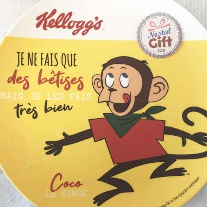 Assiette en Bambou Kellogg's - Coco Pops (Coco le singe) - "Je ne fais que des bêtises mais je les fais vraiment bien" – Image 2