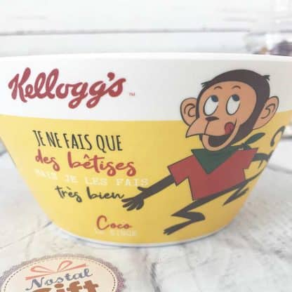 Bol en Bambou Kellogg's - Coco Pops (Coco le singe) - "Je ne fais que des bêtises mais je les fais vraiment bien" – Image 2