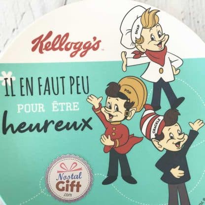 Assiette en Bambou Kellogg's - Rice Krispies - "Il en faut peu pour être heureux" – Image 2