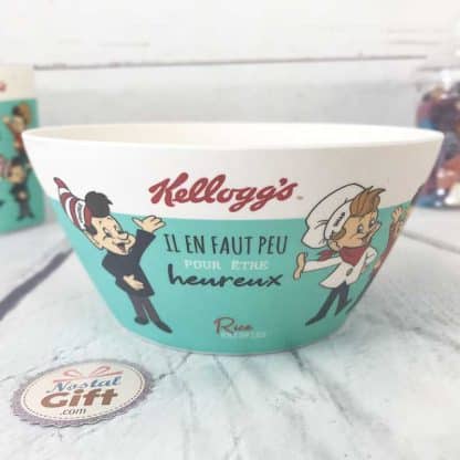 Verre en Bambou Kellogg's - Froot Loop (Sain le toucan) - "Un matin gourmand sinon rien"