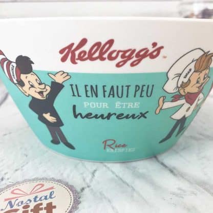 Verre en Bambou Kellogg's - Froot Loop (Sain le toucan) - "Un matin gourmand sinon rien"