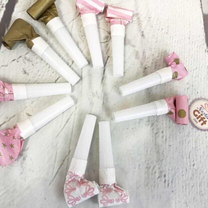 Langue de belle-mère x 10 (Rose et doré) – Image 2