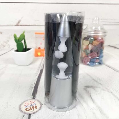 Mini lampe multicolore à bulles 15cm (grise) – Image 3