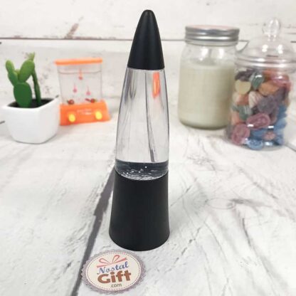 Mini lampe multicolore à paillettes (noire) – Image 2