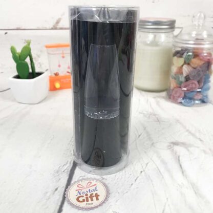 Mini lampe multicolore à paillettes (noire) – Image 3