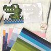 Stickers Pixel Party - Pochettes créatives