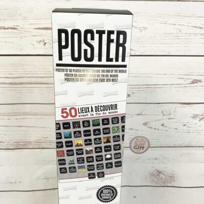 Poster - 50 lieux à découvrir avant la fin du monde – Image 3