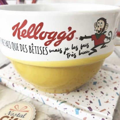 Bol à double anses Kellogg's vintage - Frosties, Coco Pops, Rice Krispies et Froot Loop – Image 3