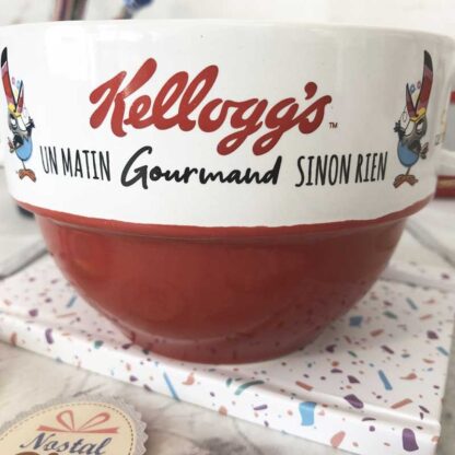 Bol à double anses Kellogg's vintage - Frosties, Coco Pops, Rice Krispies et Froot Loop – Image 6