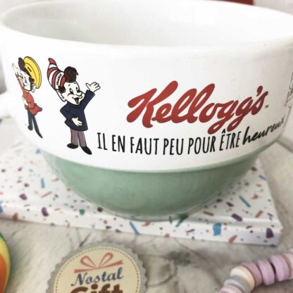Bol à double anses Kellogg's vintage - Frosties, Coco Pops, Rice Krispies et Froot Loop – Image 4