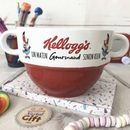 Bol à double anses Kellogg's vintage - Frosties, Coco Pops, Rice Krispies et Froot Loop – Image 7