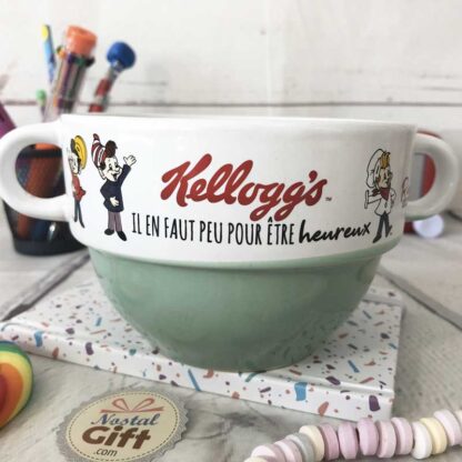 Bol à double anses Kellogg's vintage - Frosties, Coco Pops, Rice Krispies et Froot Loop – Image 5