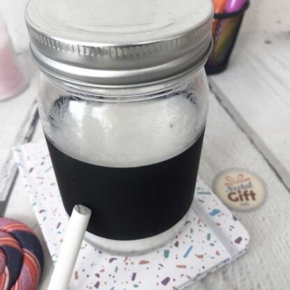 Bougie Jar  avec ardoise à personnaliser (et sa craie) – Image 2