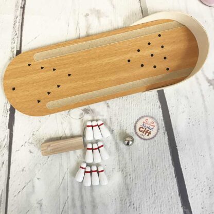 Mini Bowling en bois