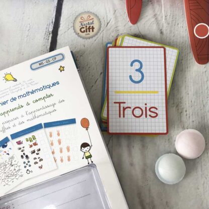 Mon cahier de mathématiques "J'apprends à compter" (et ses 36 cartes) – Image 2