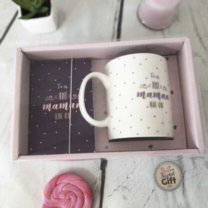 Coffret Mug et carnet - Maman