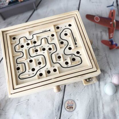 Labyrinthe en bois à billes – Image 3