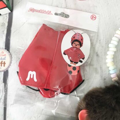 Vêtements Peluche Monchhichi Kiki Rouge