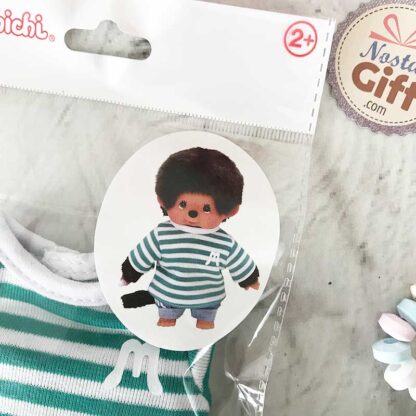 Vêtements Peluche Monchhichi Kiki vert – Image 2