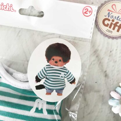 Vêtements Peluche Monchhichi Kiki vert