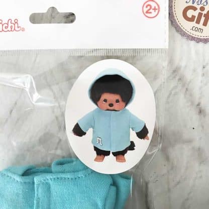 Vêtements Peluche Monchhichi Kiki bleu