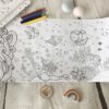 Rouleau de coloriage de 1,5m + 4 crayons de couleur (Sirènes) – Image 2