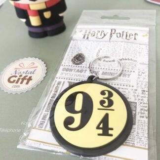 Porte clé emblème 9 3/4 - Harry Potter