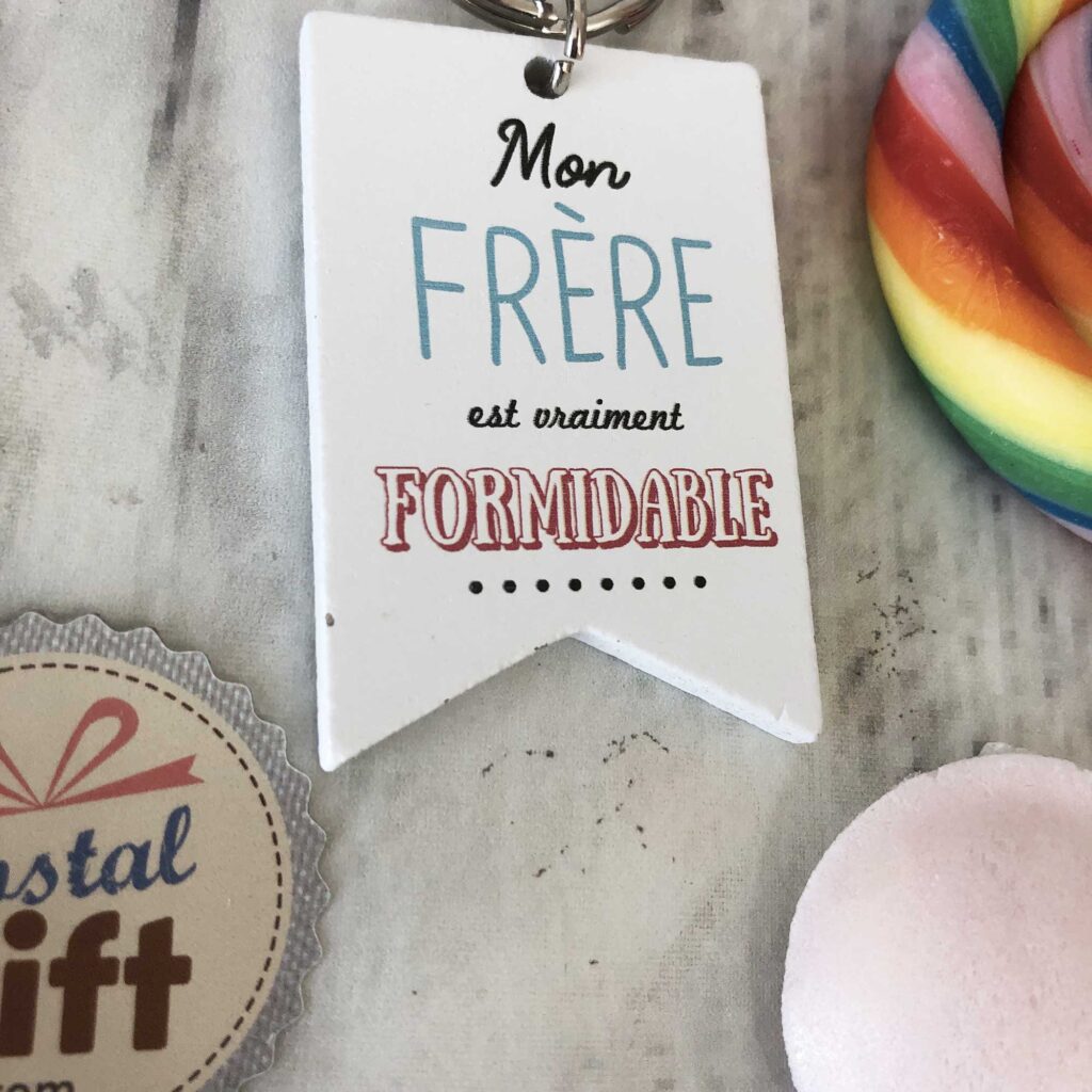 Porte-clés Personnalisé 'Beau Frère' En Acier Inoxydable - Ouvre-bouteille Inclus - Cadeau D'anniversaire Original Pour Frère - 11