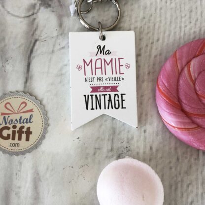Porte clé famille "Ma mamie"