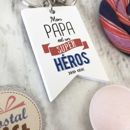 Porte clé famille "Mon papa" – Image 2