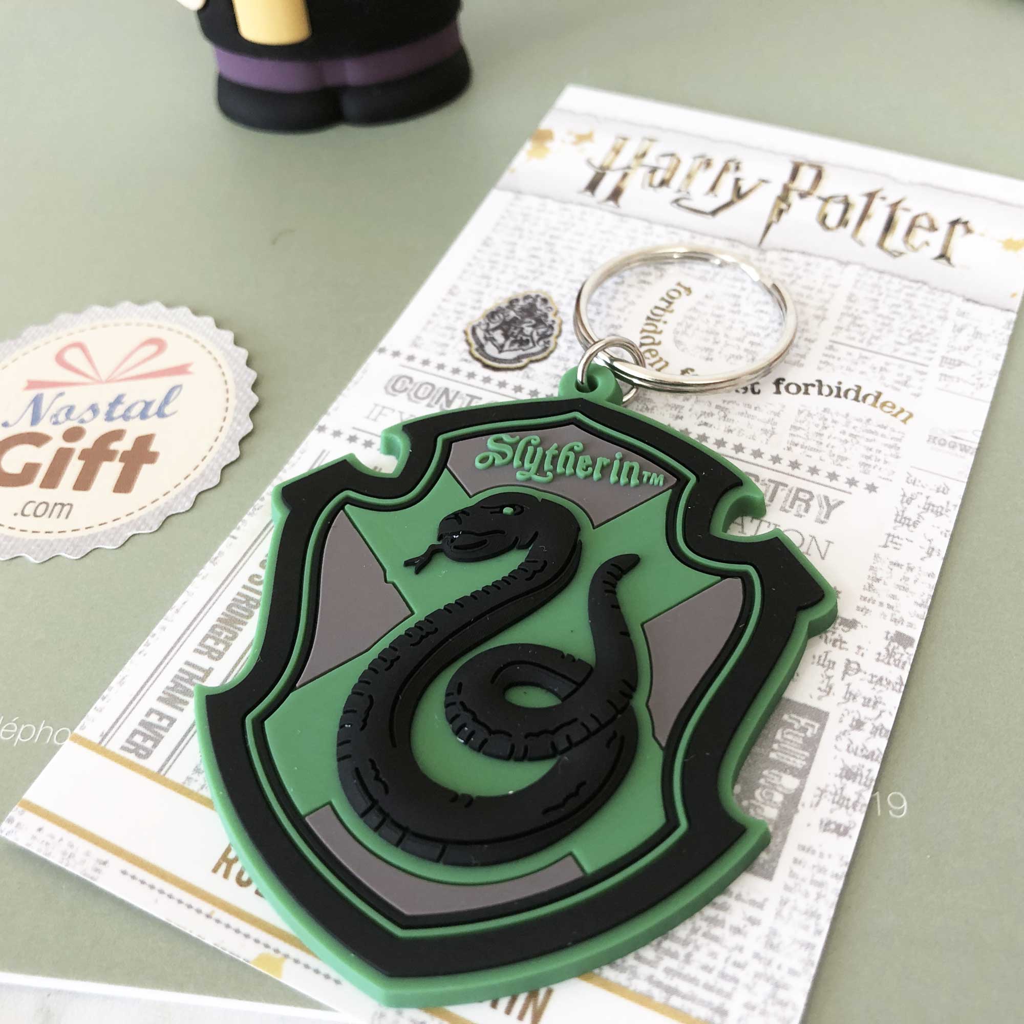 Porte clé emblème serpentard - Harry Potter
