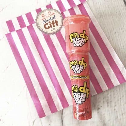 Flip-N-Dip - Push Pop : sucette à tremper - fraise