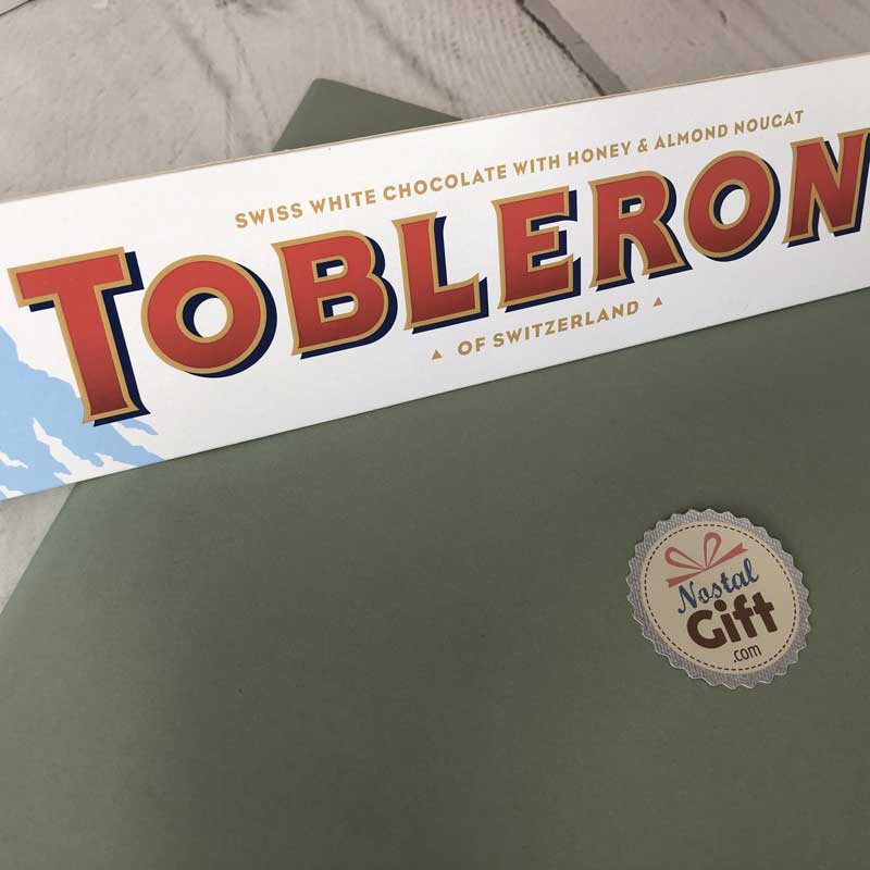 Toblerone, chocolat blanc 360g, made by Toblerone - chocolate from