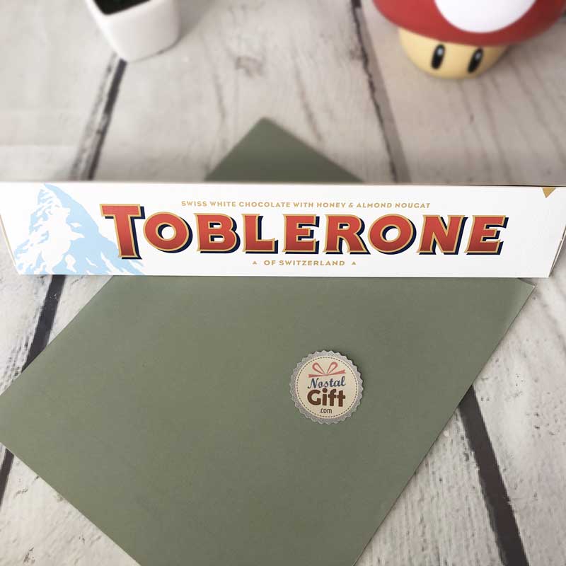 Toblerone, chocolat blanc 360g, made by Toblerone - chocolate from