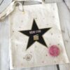 Tote bag maman beige - "Mum Star"