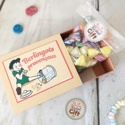 Boîte de bonbons berlingot fruit - 200 Grammes – Image 2