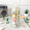 Bonbonnière papa carreau - Bonbon rock fruit x40   - "Bonne fête des pères Papa" – Image 2