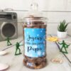 Bonbonnière Papa - Chouchou 300g - "Joyeuse fête des pères Papa"