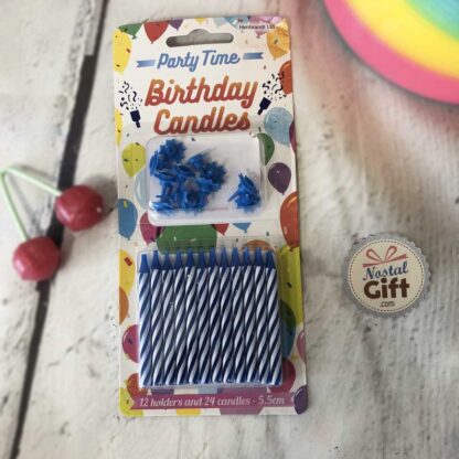 Bougies Happy Birthday (1 bougie par lettre)