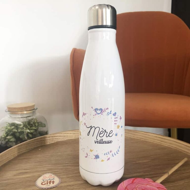 Housse Isotherme En Néoprène Pour Bouteille D'eau - Lot De 2, Extensible, Tailles 550ml à 1500ml - Couleur Gris, Pour Sport, Rando, Voyage