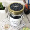 Bougie Jar "Merci Maître pour cette année" - Cadeau maître – Image 3