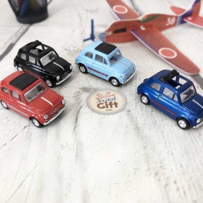 Miniature Fiat 500 -Bleu ciel – Image 2