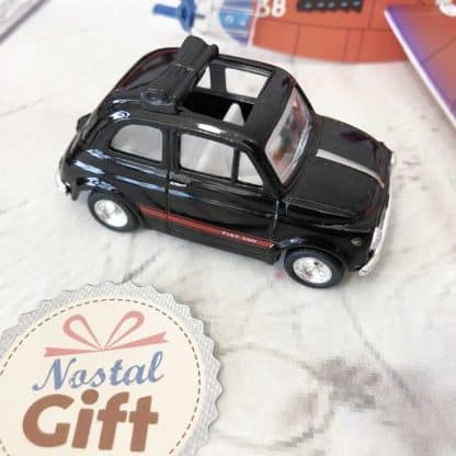 Miniature Fiat 500 - Noir