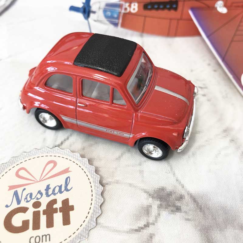 Miniature Fiat 500 - Rouge