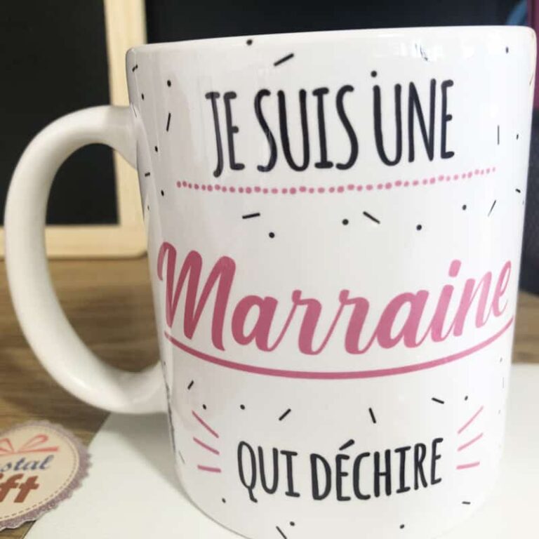 Quotedazur Personalized "I'm A Godmother With Grumpy Option" Mug - White Ceramic, Dishwasher Safe Gift