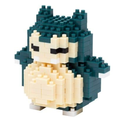 Nanoblock - Ronflex - Pokemon - Figurine mini à monter