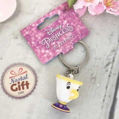 Porte-clés La Belle et la bête - Zip