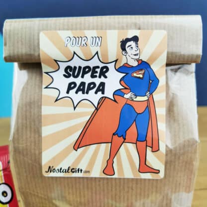 Sachet Bonbon des années 70 - Super Papa