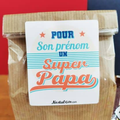 Sachet Bonbon des années 80 - Super Papa