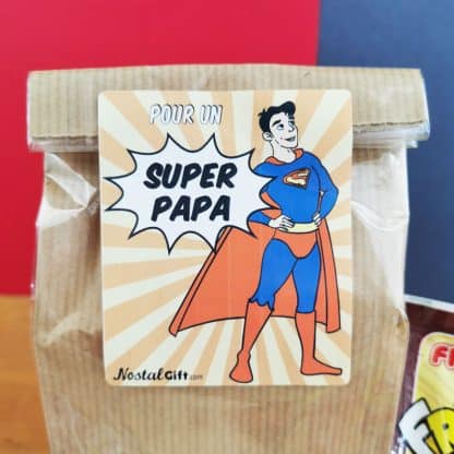 Sachet Bonbon années 90 - Papa super-héros